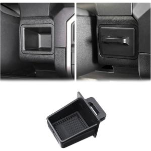 imageJDMCAR Drivers Drawer Box Compatible with Toyota Tacoma Accessories 20242026 and 20252026 4Runner Accessories Drivers Side Cubby Drawer Organizer Storage Interior Accessories
