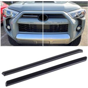imageJDMCAR Front Center Grille Insert Cover Trim and Center Console Armrest Cover Compatible with 2023 2022 2021 2020 Toyota 4Runner
