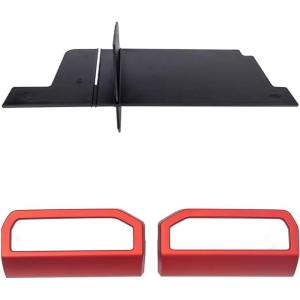 imageJDMCAR Glove Box Organzier and Vent Outlet AC Decorative Cover Compatible with 2025 Toyota 4Runner Accessories