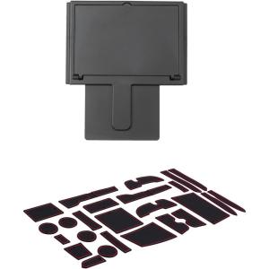 imageJDMCAR Secret Compartment Storage and Liner Accessories Red Trim Compatible with Toyota 4Runner 20102023