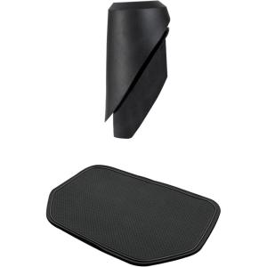 imageJDMCAR Upgraded Dashboard Mat Black Trim and Antenna Base Compatible with 2021 20202014 Toyota Tundra Accessories