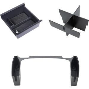 imageJDMCAR Center Console Organizer Set and Gear Shift Organizer Tray Compatible with 20102024 Toyota 4Runner Accessories