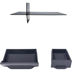 imageJDMCAR Storage Drawer and Glove Box Organizer Compatible with Toyota 4Runner Accessories 20142022 2023 2024