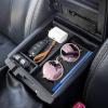 imageJDMCAR Center Console Organizer and PU Leather Console Cushion Compatible with Toyota Tacoma 20162022 2023