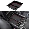 imageJDMCAR Center Console Tray Organizer Red Trim and OneTouch Hidden Storage Box Compatible with 20162023 Toyota Tacoma Accessories
