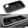 imageJDMCAR Dashboard Tray and HalfSized Center Console Organizer Tray Compatible with 2022 2023 2024 2025 Toyota Tundra Accessories and 20232025 Toyota Sequoia