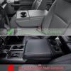imageJDMCAR Thicker Center Console Cushion and Front Center Seat Headrest Organizer Compatible with 20152024 Ford F150  20172024 F250 F350 F450 with 402040 Jump Seat