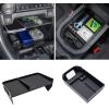 imageJDMCAR Upgraded Center Console Organizer and Rear Cargo Storage Baffle Compatible with Toyota RAV4 2025 2024 2023 2022 2021 2020 2019