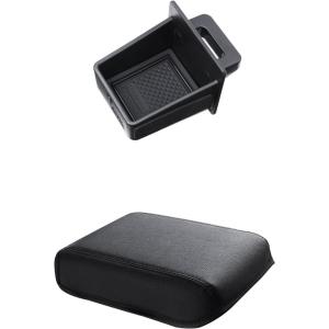 imageJDMCAR Center Console Cover and Drivers Drawer Box Compatible with 2024 2025 2026 Toyota Tacoma Accessories