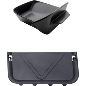 imageJDMCAR Drivers Drawer Box and Rear Cargo Storage Baffle Compatible with Toyota RAV4 Accessories 2025 2024 2023 2022 2021 2020 2019