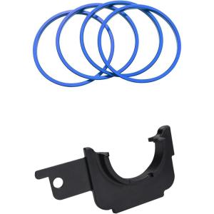 imageJDMCAR Gas Cap Holder and Premium Aluminum Alloy AC Vent Ring Outer Trim Blue Compatible with Toyota Tacoma Accessories 20162023