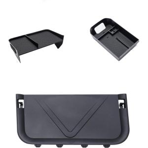 imageJDMCAR Upgraded Center Console Organizer and Rear Cargo Storage Baffle Compatible with Toyota RAV4 2025 2024 2023 2022 2021 2020 2019