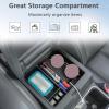 imageJDMCAR OneTouch Hidden Storage Box and Center Console Tray Compatible with 2025 Toyota 4Runner Accessories