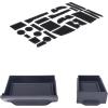 imageJDMCAR Liner Accessories Gray Trim and Storage Drawer Compatible with Toyota 4Runner Accessories 20142022 2023 2024