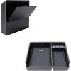 imageJDMCAR OneTouch Hidden Storage Box and Center Console Tray Compatible with 2025 Toyota 4Runner Accessories