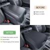 imageJDMCAR Center Console Cover and Foldable Windshield Sunshade Compatible with 2015 2016 2017 2018 2019 2020 Ford F150