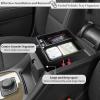 imageJDMCAR Center Console Organizer Compatible with GMC Acadia Accessories 20172022 2023 SL SLE SLT Denali AT4 Armrest Insert ABS Material Tray Secondary Storage Box