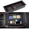 imageJDMCAR Center Console Organizer Red Trim and Foldable Windshield Sunshade Compatible with 2015 2016 2017 2018 2019 2020 Ford F150