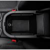 imageJDMCAR Custom Liners Black Trim and Center Console Organizer Compatible with 2022 2021 2020 2019 RAV4 Accessories