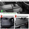 imageJDMCAR Windshield Sun Shade and Front Center Seat Headrest Organizer Compatible with 20152020 Ford F150 Accessories