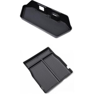 imageJDMCAR Center Console Hang Storage Box and Front Center Seat Organizer Compatible with 2022 2023 2024 2025 Ford F150 Accessories