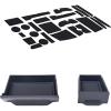 imageJDMCAR Liner Accessories Black Trim and Storage Drawer Compatible with Toyota 4Runner Accessories 20142022 2023 2024