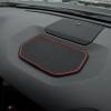 imageJDMCAR Upgraded Dashboard Mat Red Trim and Windshield Sun Shade Compatible with Toyota Tundra Accessories 20142021