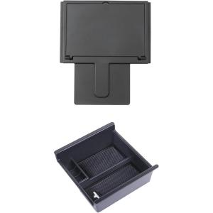 imageJDMCAR Secret Compartment Storage and Center Console Organizer Black Trim Compatible with Toyota 4Runner 20102023