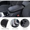 imageJDMCAR Center Console Armrest Cover Black Trim and Rear Cargo Storage Baffle for 2025 Toyota RAV4 Accessories 2024 2023 2022 2021 2020 2019