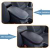 imageJDMCAR Center Console Armrest Cover Red Trim and Rear Cargo Storage Baffle for 2025 Toyota RAV4 Accessories 2024 2023 2022 2021 2020 2019