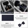 imageJDMCAR Liner Accessories Compatible with 2025 2026 4Runner Accessories Custom NonSlip Anti Dust Cup Holder and Door Pocket Inserts Kit Gray Trim  14 PC SetBlue Trim