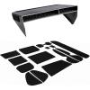 imageJDMCAR Center Console Organizer and Custom Liners Black Trim Compatible with RAV4 2022 2021 2020 2019