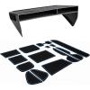imageJDMCAR Center Console Organizer and Custom Liners Blue Trim Compatible with RAV4 2022 2021 2020 2019