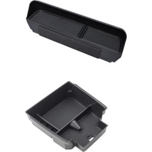 imageJDMCAR Center Console Organizer and Dashboard Storage Tray Compatible with 2023 2024 2025 2026 Chevy ColoradoGMC Canyon Accessories