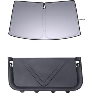 imageJDMCAR Rear Cargo Storage Baffle and Windshield Sun Shade for Toyota RAV4 20192025