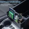 imageJDMCAR Center Console Organizer Compatible with Toyota 4Runner Accessories 20102024 Hanging Armrest Box Storage Tray Interior Accessories