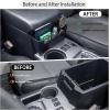 imageJDMCAR Center Console Organizer and Liner Accessories Blue Trim Compatible with Toyota 4Runner Accessories 20102024