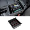 imageJDMCAR Coin Box Organizer and Console Organizer Red Trim Compatible with 4Runner Accessories 20102023 2024
