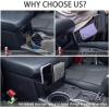 imageJDMCAR Coin Box Organizer and Hanging Armrest Box Compatible with 4Runner Accessories 20102023 2024