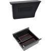 imageJDMCAR Coin Box Organizer and Console Organizer Red Trim Compatible with 4Runner Accessories 20102023 2024