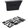 imageJDMCAR Coin Box Organizer and Liner Accessories White Trim Compatible with 4Runner Accessories 20102023 2024