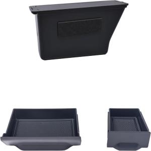imageJDMCAR Storage Drawer and Coin Box Organizer Compatible with Toyota 4Runner Accessories 20142022 2023 2024