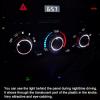 imageJDMCAR Compatible with Toyota Tacoma 20052015 AC Air Conditioning Control Switch Knob Button HVAC Control Knob Tacoma Heater Temperature HVAC Fan Control Knob A Set of 3 Knobs  BlueRed