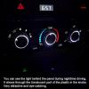 imageJDMCAR Compatible with Toyota Tacoma 20052015 AC Air Conditioning Control Switch Knob Button HVAC Control Knob Tacoma Heater Temperature HVAC Fan Control Knob A Set of 3 Knobs  BlueBlue