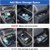 imageJDMCAR 3PCS Center Console Organizer Set Compatible with 20192024 2025 Toyota RAV4 Gear Shift Storage Tray Drivers Side Cubby Drawer Storage Box Interior Accessories201920253pcs
