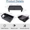 imageJDMCAR 3PCS Center Console Organizer Set Compatible with 20192024 2025 Toyota RAV4 Gear Shift Storage Tray Drivers Side Cubby Drawer Storage Box Interior Accessories201920253pcs