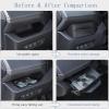 imageJDMCAR 3PCS Center Console Organizer Set Compatible with 20192024 2025 Toyota RAV4 Gear Shift Storage Tray Drivers Side Cubby Drawer Storage Box Interior Accessories201920251pcs