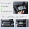 imageJDMCAR 3PCS Center Console Organizer Set Compatible with 20192024 2025 Toyota RAV4 Gear Shift Storage Tray Drivers Side Cubby Drawer Storage Box Interior Accessories201920251pcs