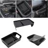 imageJDMCAR 3PCS Center Console Organizer Set Compatible with 20192024 2025 Toyota RAV4 Gear Shift Storage Tray Drivers Side Cubby Drawer Storage Box Interior Accessories201920253pcs