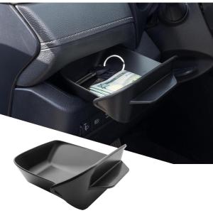 imageJDMCAR 3PCS Center Console Organizer Set Compatible with 20192024 2025 Toyota RAV4 Gear Shift Storage Tray Drivers Side Cubby Drawer Storage Box Interior Accessories201920251pcs